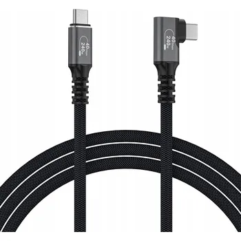 Datový kabel USB-C kabel Thunderbolt 4 4K/144Hz 40 Gb/s 240 W 1 m pro iPad Pro 13 11 M5