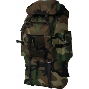 turistický batoh Batoh 100L maskáčový, 42 x 21 x (60+18) cm, polyester 600D
