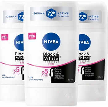 NIVEA Antiperspirant tuhý Black&White *3