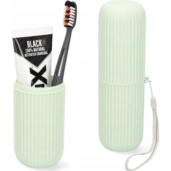 Elektrický zubní kartáček POUZDRO, nádobka na kartáček a zubní pastu