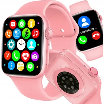 Chytré hodinky Chytré Hodinky Smart-Trend Růžové, gumové, vodotěsné, krokoměr, měření tepu