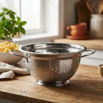 Cedník a síto Cedník z nerezové oceli GERARD 26 cm