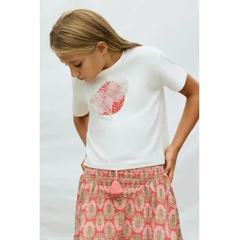 Chlapecké tričko Dětské bavlněné tričko Mayoral 6005.8C.Junior.PPY2 bílá 00A, vel. 152