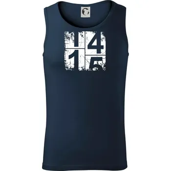 Tachometr 15 - Tílko pánské Core - L ( Námořní modrá (téměř černá) )