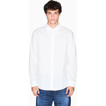 Pánská košile Košile Armani Exchange Off White 7338270 S