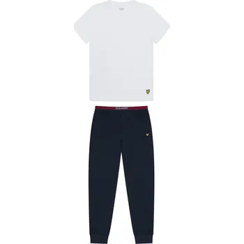 Chlapecké pyžamo Lyle and Scott White 1099522 6-8