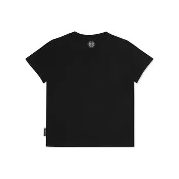 Pánské tričko PHILIPP PLEIN T-Shirt 19665 Černá Regular Fit 4