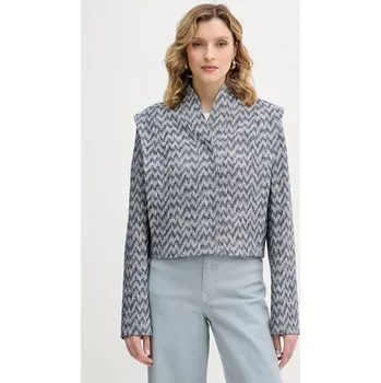 Dámská casual bunda Džínová bunda BOSS Orange C Jakelina 50554309 modrá 55X, vel. 40