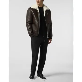 Pánská větrovka PHILIPP PLEIN Vatovaná bunda 28618 Hnědá Regular Fit M