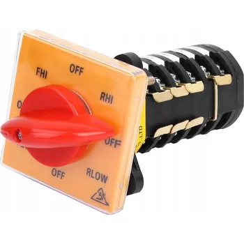 přepínač 8-POLOHOVÝ UNIVERZÁLNÍ PŘEPÍNAČ S VAČKOU OTOČNÝ PRO FRÉZKU 25A