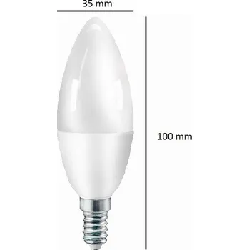 Žárovka LED žárovka Bellight C35 5W E14 450lm