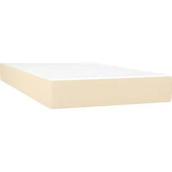 Matrace Taštičková Matrace s pěnou, bílo-krémová, 90x190x20 cm