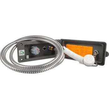 Zahradní sprcha Venkovní sprcha Reich s hadicí a šedou sprchovou hlavicí