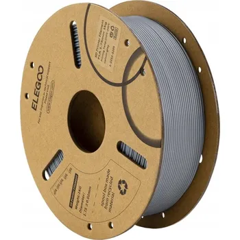 Filament Filament ELEGOO PLA Průměr 1.75 mm 1 kg Šedý