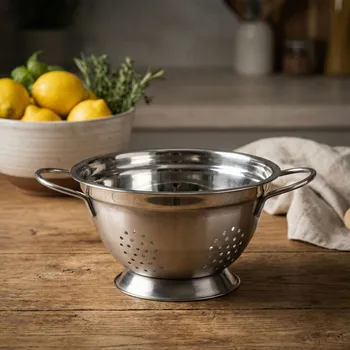 Cedník a síto Cedník z nerezové oceli GERMAN 22 cm