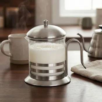 Konvička na mléko Skleněná konvička na mléko ARABICA 200 ml