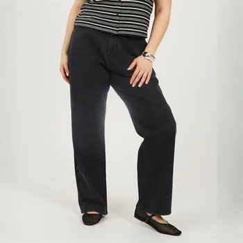 Dámské džíny Džíny Brave Soul Washed Black 6069315 18 (2XL)