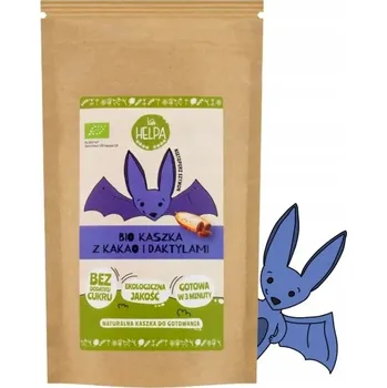 Bio Kaše s Kakaem a Datlemi 200 g HELPA eko, bez přidaného cukru, bez mléka