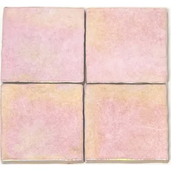 Obraz Holografické růžové obkládačky na zeď - JOY Rose 10x10 cm