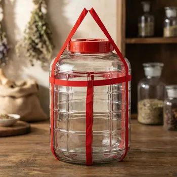 Zavařovací sklenice Velká zavařovací a nakládací skleněná zavařovací sklenice GRANDE POT 15 l