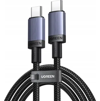 Datový kabel Ugreen L532 Kabel USB-C na USB-C 240W 0,5m Šedý PD 3.1 Rychlé Nabíjení