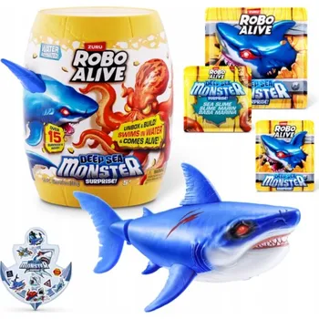 Figurka Robo Alive Deep Sea Monster Interaktivní Žralok - 71155