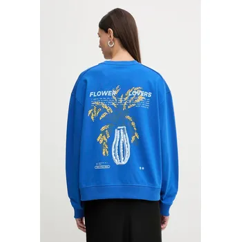 Dámská mikina Bavlněná mikina Marc O'Polo 5000009350 modrá 05X, vel. L