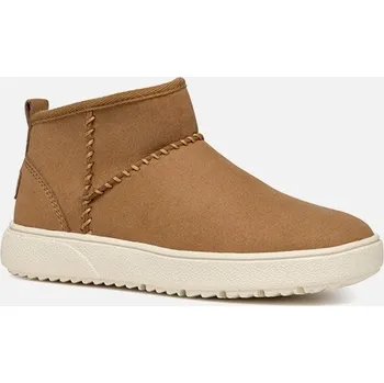 Dívčí polobotky Dívčí kotníkové boty GEOX THELEVEN SVĚTLE HNĚDÁ 32