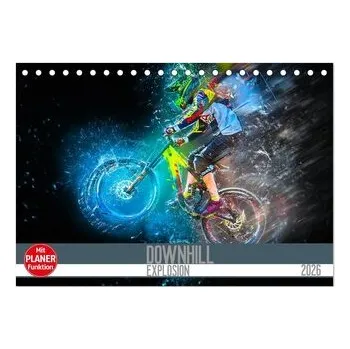 Downhill Explosion (Tischkalender 2026 DIN A5 quer), CALVENDO Monatskalender - Meutzner, Dirk
