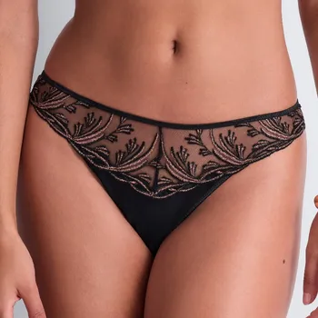 Dámské spodní prádlo Aubade - Cosmic romance tanga black star 36 6D26