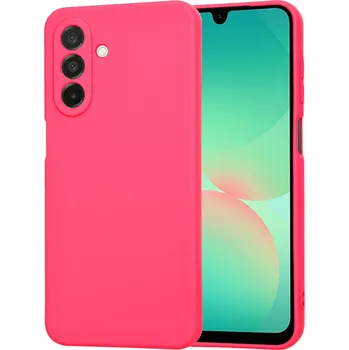 Pouzdro na mobilní telefon Techsuit - SoftFlex - Samsung Galaxy A26 5G - horká růžová
