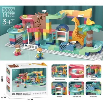 ostatní stavebnice Stavební Stavebnice kuličková dráha 147 dílů Bibi-inn