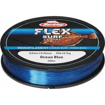 Vlasec Berkley Flex SS Surf 0,30 mm 400 m Ocean Blue