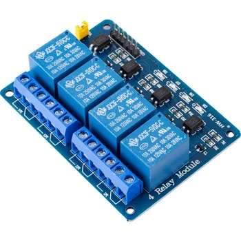 Relé Relé MSALAMON Reléový modul 4 kanály 5V pro Arduino STM32