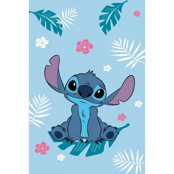 Dětská deka Fleecová deka dětská Disney Lilo i Stitch 100x150 cm – miękki i ciepły