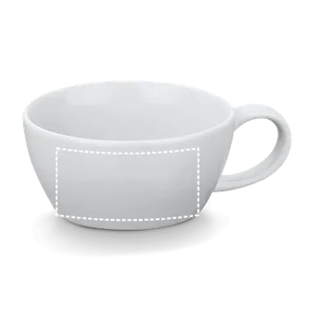 Konvice na čaj COLE. Porcelánová čajová souprava 2 v 1 Firing - Low Temperature (max. 10 barev, 110 x 40mm) 3 barvy 1 Tělo lahve