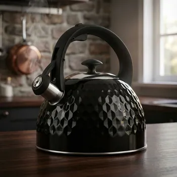 Konvice na čaj Konvice z nerezové oceli s píšťalkou TADAR TISANA 3 l