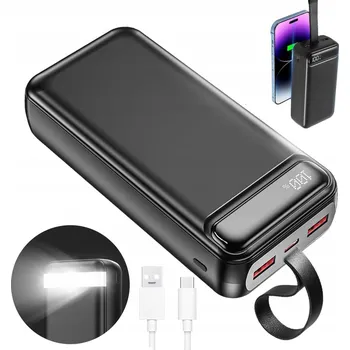 Powerbanka RYCHLÁ POWERBANKA 50000 mAh 22,5 W PD3.0 QC4.0 USB-C CESTOVNÍ POWER BANKA