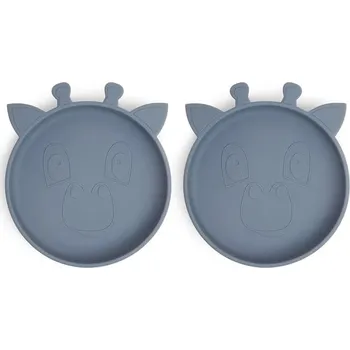 Obraz Talířek nuuroo modrý silikonový