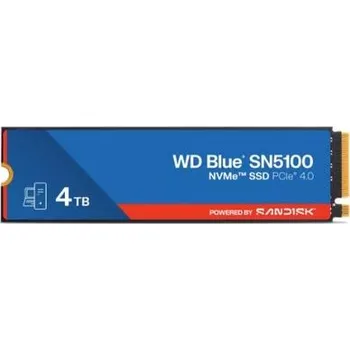 Interní pevný disk Western Digital WDC BLUE SN5100 NVMe SSD WDS400T5B0E 4TB PCIe 4.0 Gen4 x4 M.2 2280 (6900/6700MB/s, 900K/1100K IOPs, SSD), WDS400T5B0E