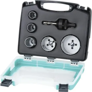 Pilová děrovka Sada vykružováků Wolfcraft Ø 20-68mm 7ks