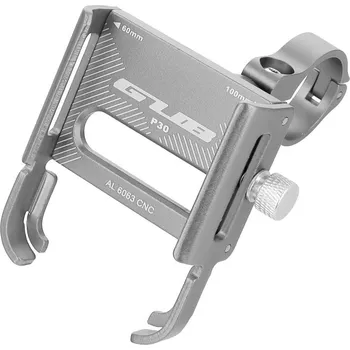 GUB držák na kolo pro mobilní telefon P30 hliníkový stříbrný