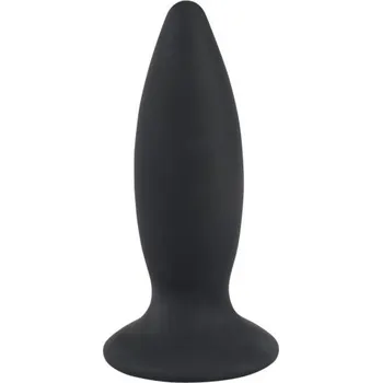 Black Velvet S akumulátorový anální vibrátor pro začátečníky malý černý