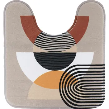 Koberec WC předložka Tredny, 45x50 cm, vícebarevná