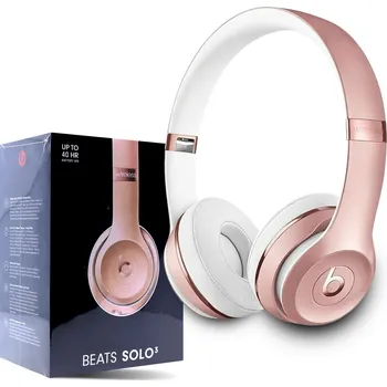 Sluchátka Sluchátka bezdrátová náušní Beats Solo3 růžová