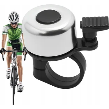 Zvonek na kolo Kovový zvonek na kolo a koloběžku, hlasitý manuální zvonek