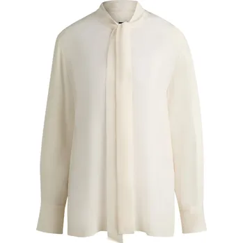 Dámská košile Košile Boss Open White 5665683 16 (XXL)