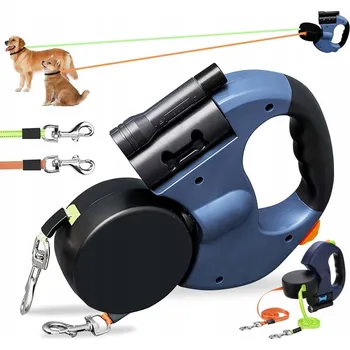 Vodítko pro psa Vodítko pro dva psy Oh!dog, 3m páska