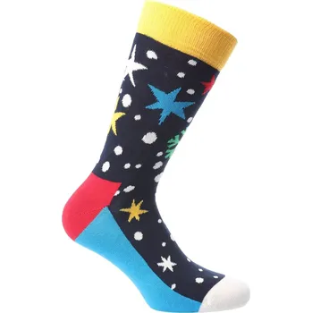 Pánská móda Ponožky Happy Socks Navy 8905044 4-7