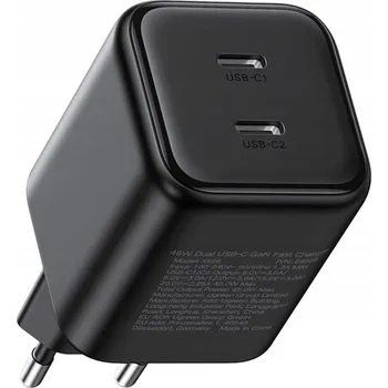 Ugreen Duální USB-C nabíječka X526 45W GaN Rychlé Nabíjení PD Černá